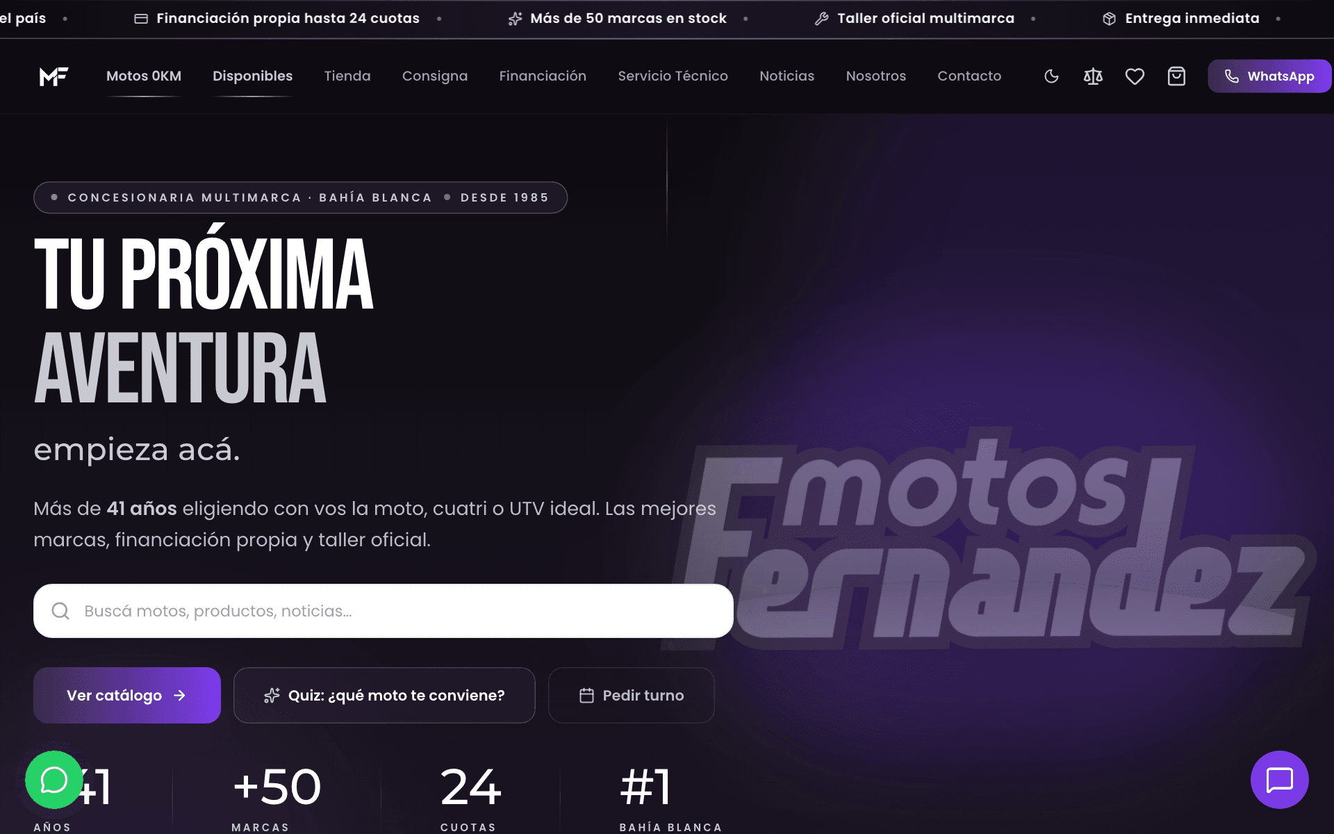 Sistema de Motos Fernández