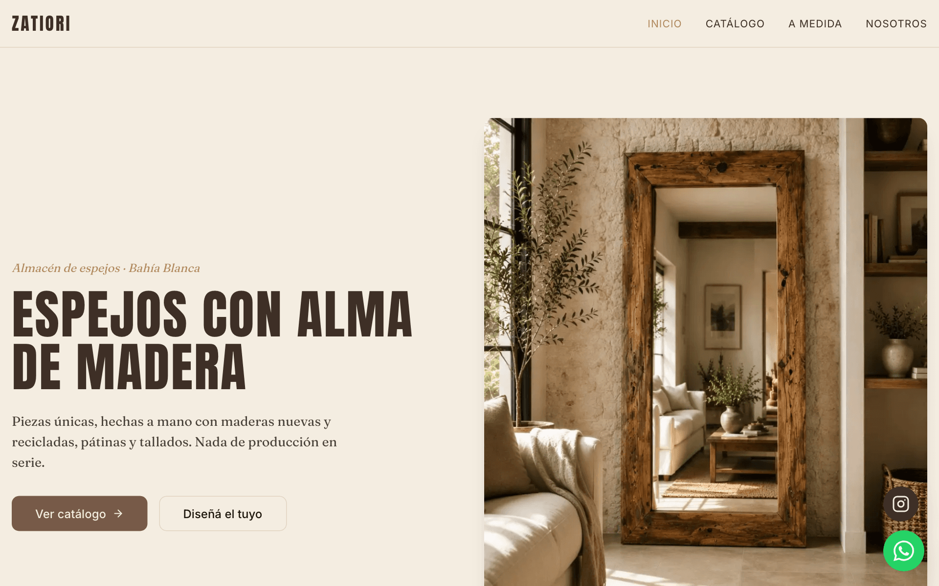 Sistema de Zatiori — Almacén de Espejos